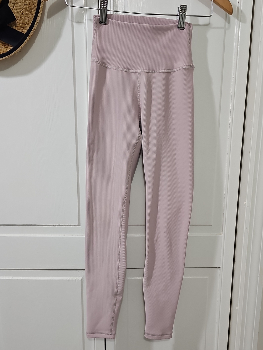 High-Rise Lavender Leggings for Women